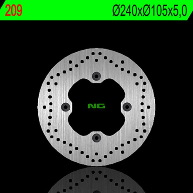 Ng Brake Disc Ng Brakes Round Fixed Remschijf