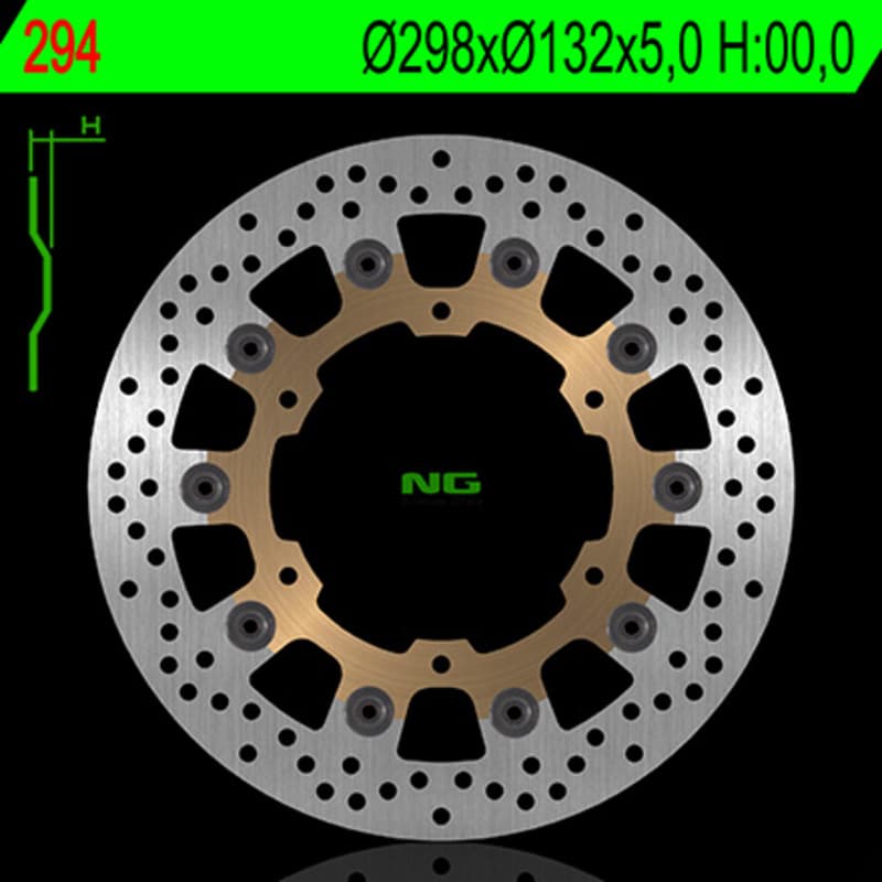 Ng Brake Disc Ng Brakes Round Floating Remschijf