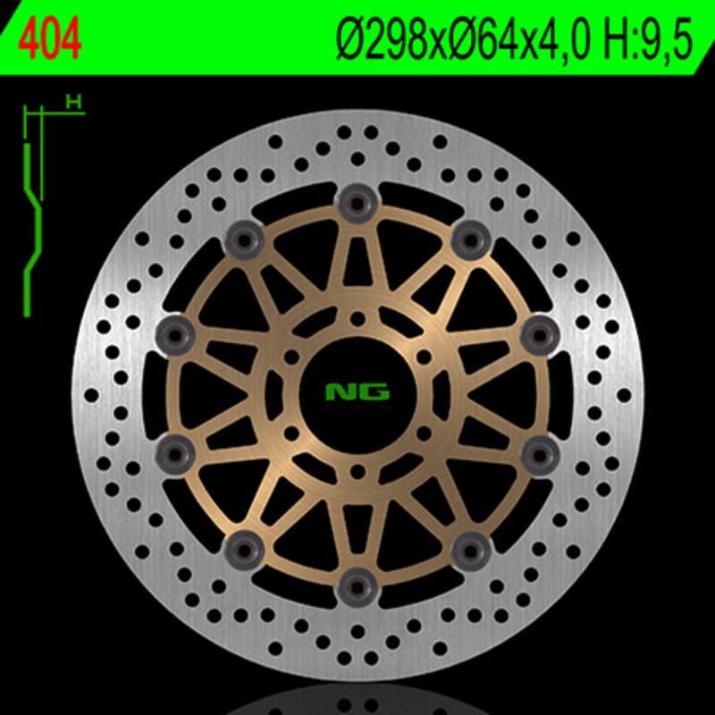 Ng Brake Disc Ng Brakes Round Floating Remschijf