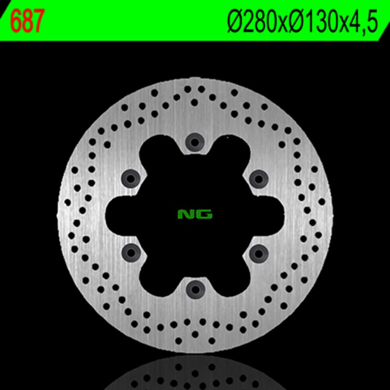 Ng Brake Disc Ng Brakes Round Fixed Remschijf