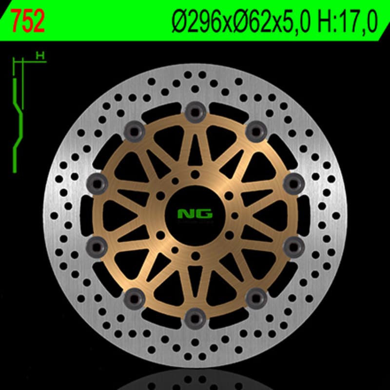 Ng Brake Disc Ng Brakes Round Floating Remschijf
