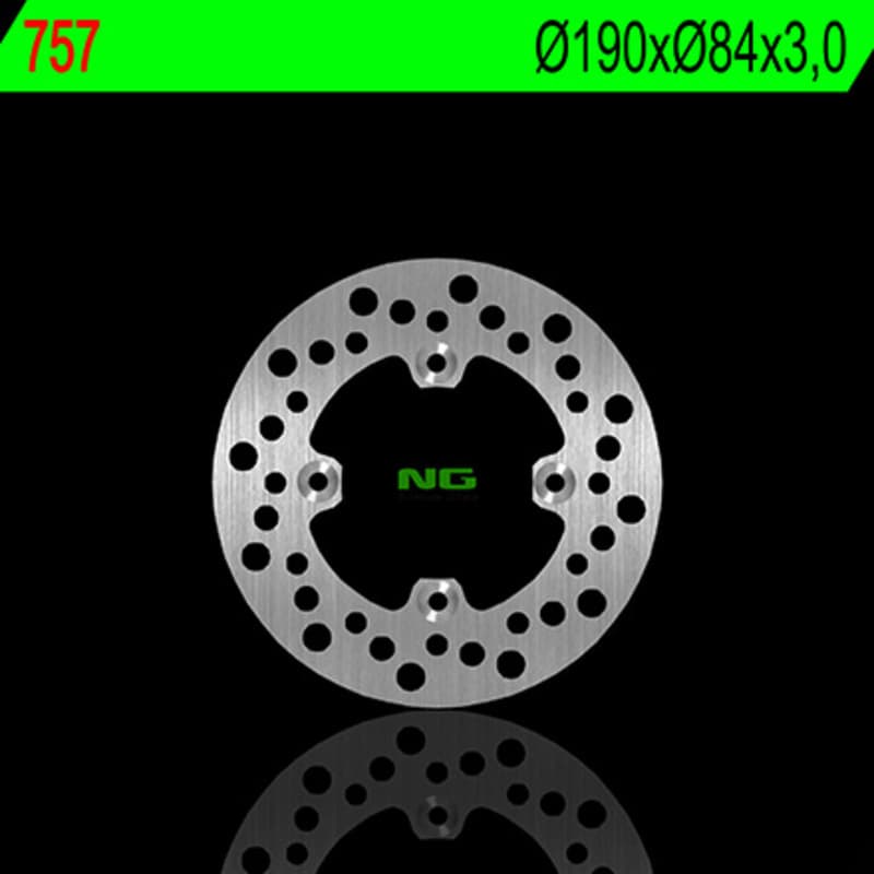 Ng Brake Disc Ng Brakes Round Fixed Remschijf
