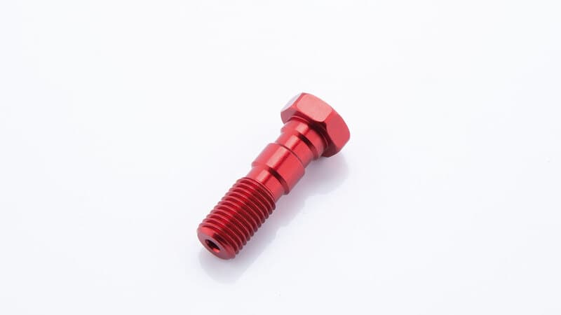Speedbrakes Double Screw M10x 1.25 Rood