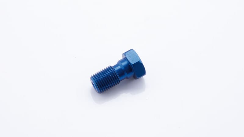 Speedbrakes Single Screw M10x 1.00 Blauw