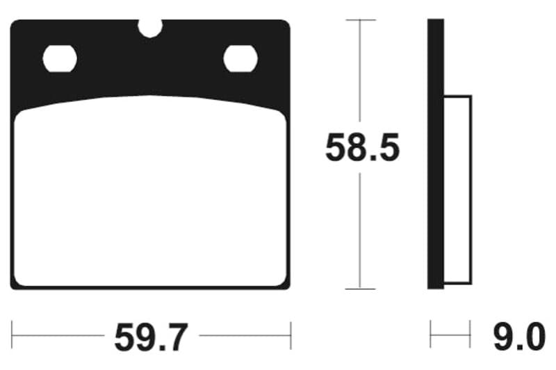 Tecnium Street Performance Sintered Metal Brake Pads - Mf54