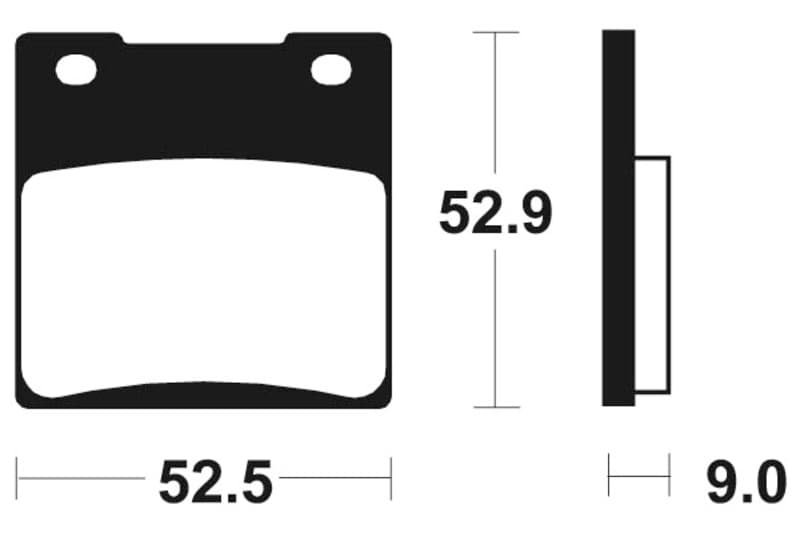 Tecnium Street Performance Sintered Metal Brake Pads - Mr56