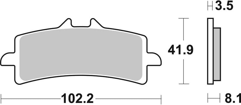 Brembo Street Gesinterde remblokken - 07bb37sa