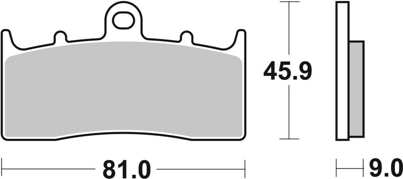 Brembo Street Sintered Metal Brake Pads - 07gr62sa