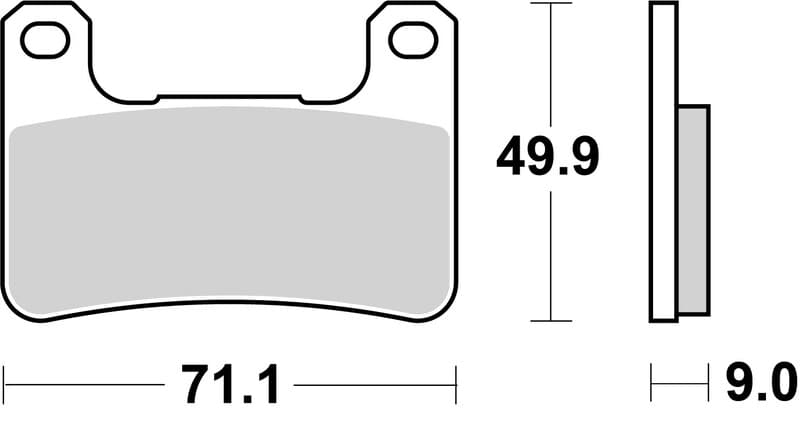 Brembo Competition Carbon Ceramic Brake Pads - 07su27rc
