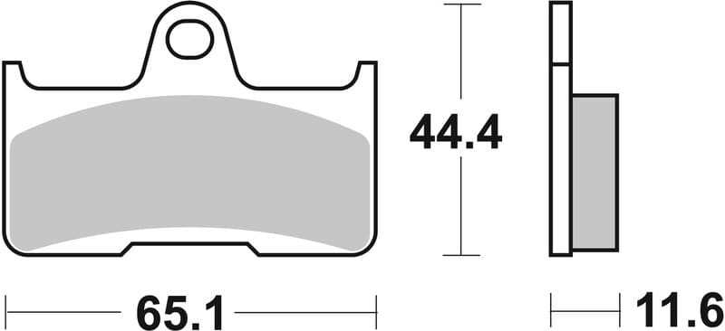 Brembo Off-Road Sintered Metal Brake Pads - 07ya45sd