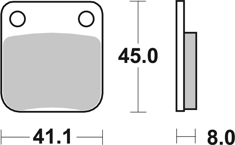 Brembo Street Carbon Ceramic Brake Pads - 07ho0906