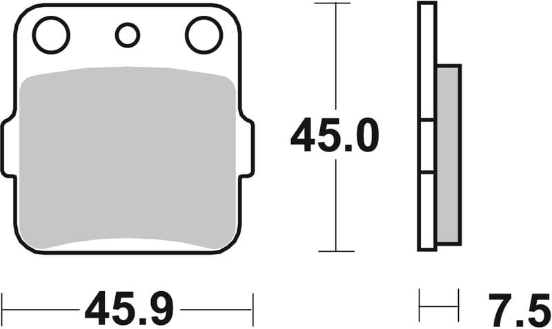 Brembo Off-Road Sintered Metal Brake Pads - 07ho32sd