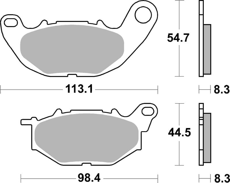 Brembo Street Gesinterde remblokken - 07ya52sa