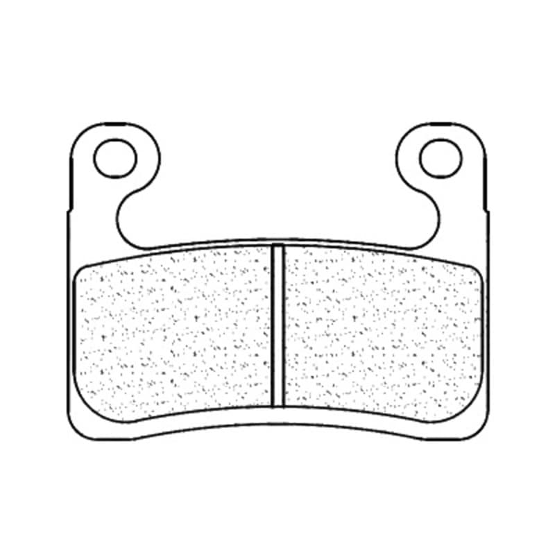 Cl Brakes Street Gesinterde remblokken - 1257a3+