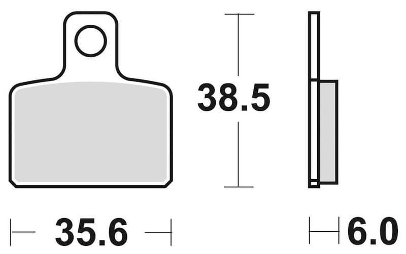 Braking Off-Road Sintered Metal Brake Pads - 832cm46