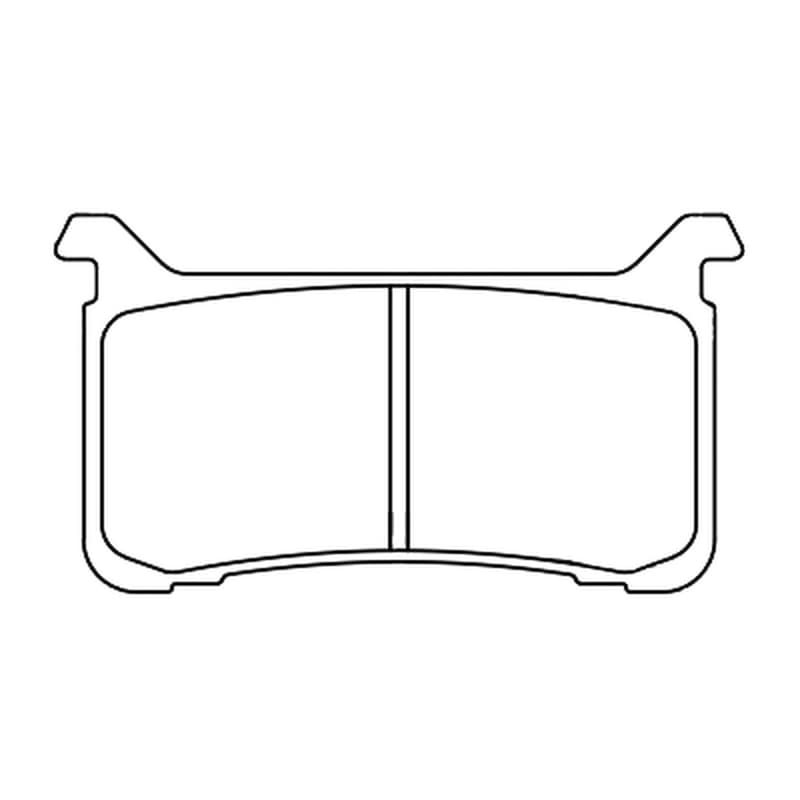 Cl Brakes Street Gesinterde remblokken - 1252xbk5