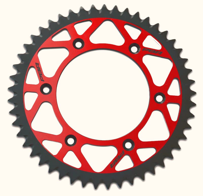 Pbr Achtertandwiel Aluminium Twincolor - 520