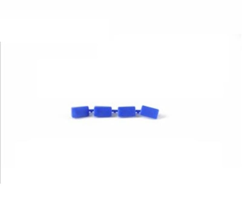 Lightech Rubber Inserts Blauw voor &Ampampquotalien&Ampampquot Hendel (4 Parts)