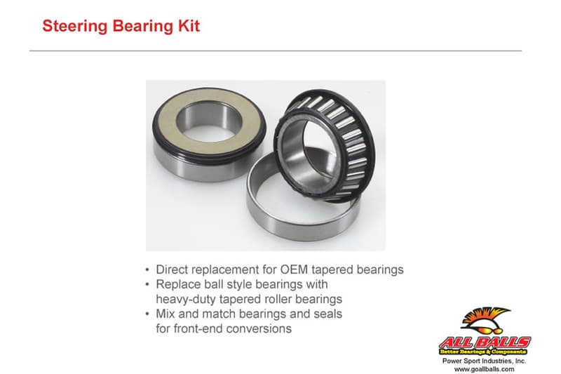 All Balls Steering Shaft Bearing Kit