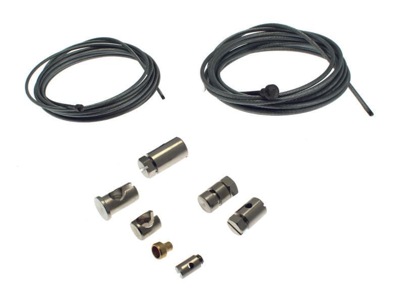 Bihr Throttle + Clutch Cable Repair Kit - Universal