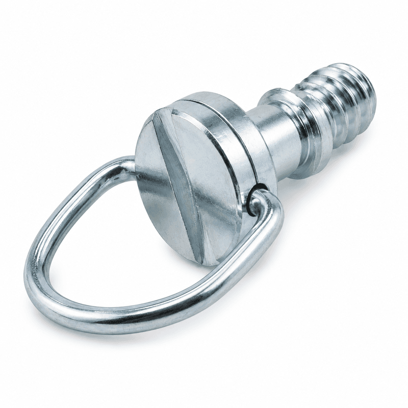 Bihr Dzus Zinc-Plated 6mm Screw With Ring - Per Unit