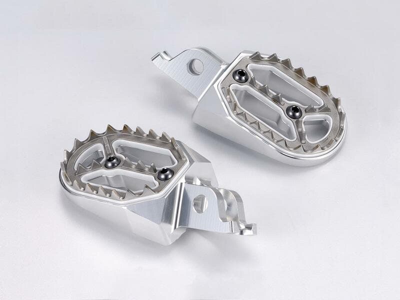 Bihr Evolution Footpegs Silber