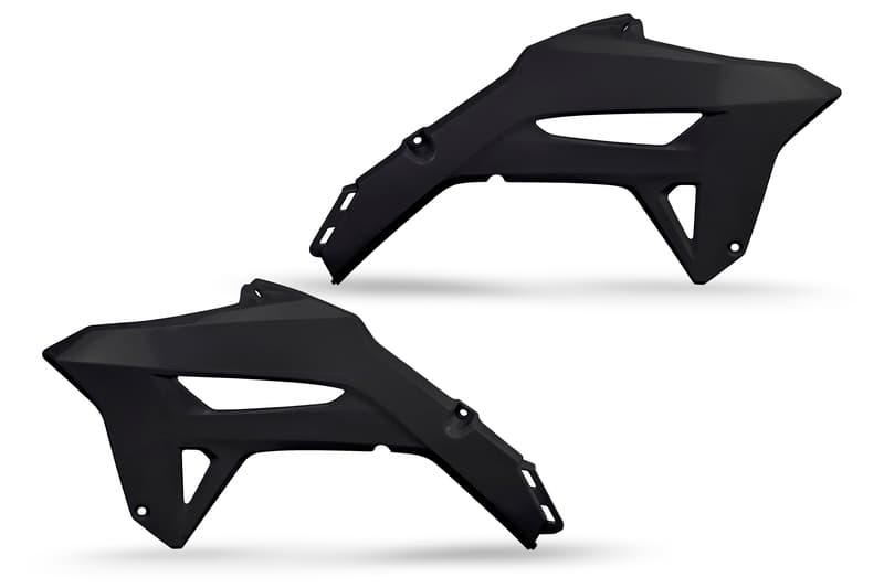 Ufo Radiateurkap Zwart Honda Crf 450 R