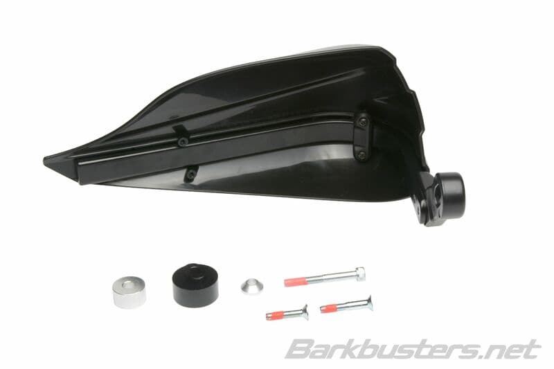 Barkbusters Storm Handguard Kit Single Point Bar End Zwart