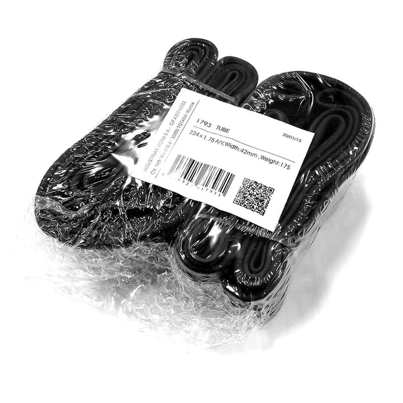 V Bike Set Of 2 Bicycle Inner Tubes - 24x1.75/1.95 Schrader