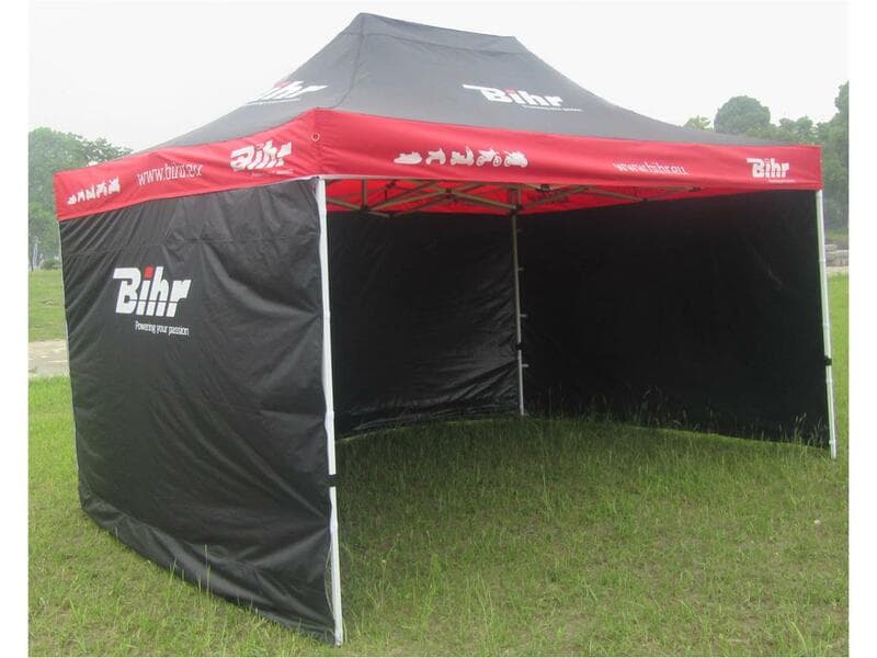 Bihr Home Track Race Tent Zijwand zonder Deur 4,5m (los, zonder tent)
