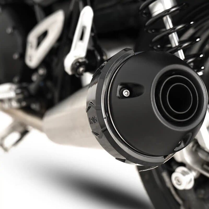 R&G Racing Uitlaatbeschermer Round Demper ø115-140mm Zwart