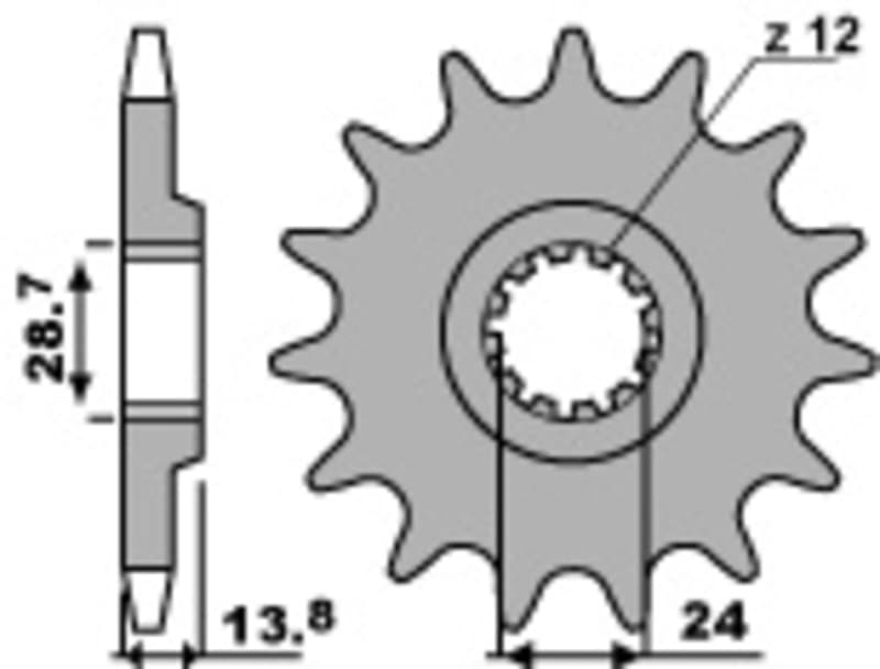Pbr Steel Standard Front Sprocket - 530