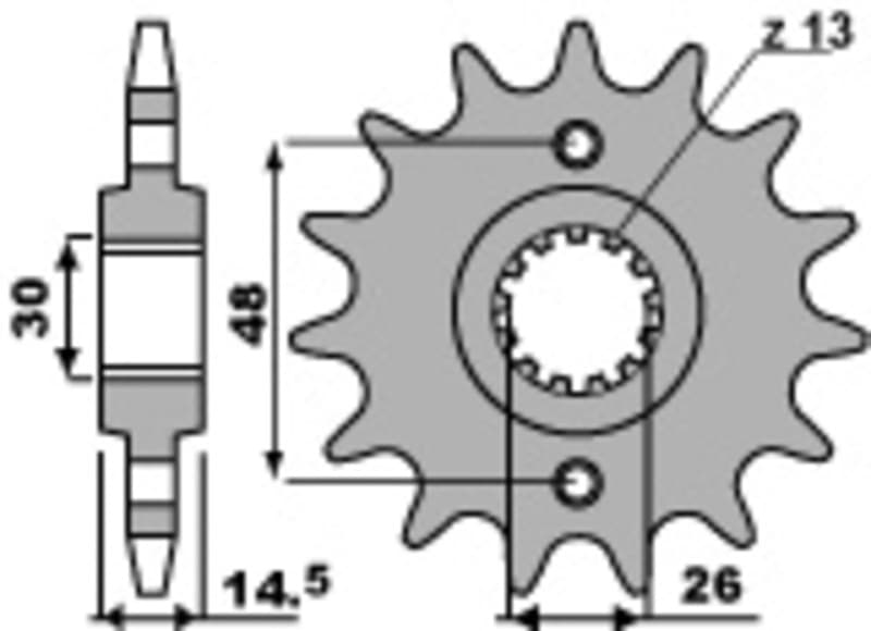 Pbr Steel Standard Front Sprocket - 530