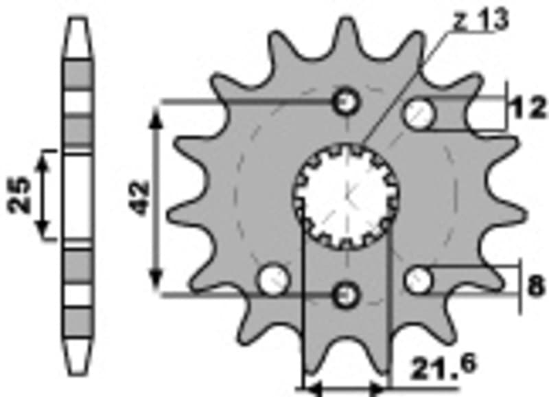 Pbr Steel Standard Front Sprocket - 530