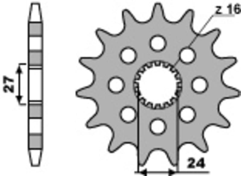 Pbr Steel Standard Front Sprocket - 530