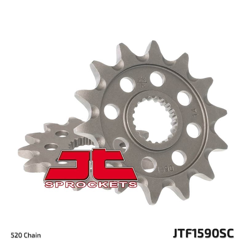 Jt Sprockets Steel Self Cleaning Front Sprocket - 520