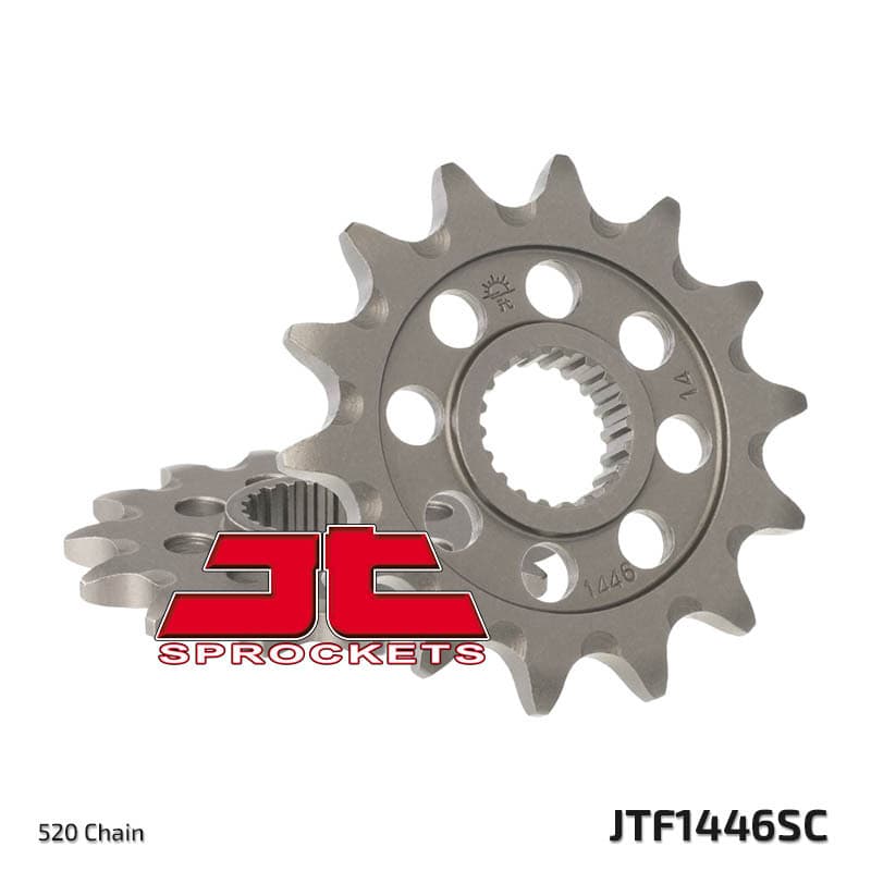 Jt Sprockets Steel Self Cleaning Front Sprocket - 520