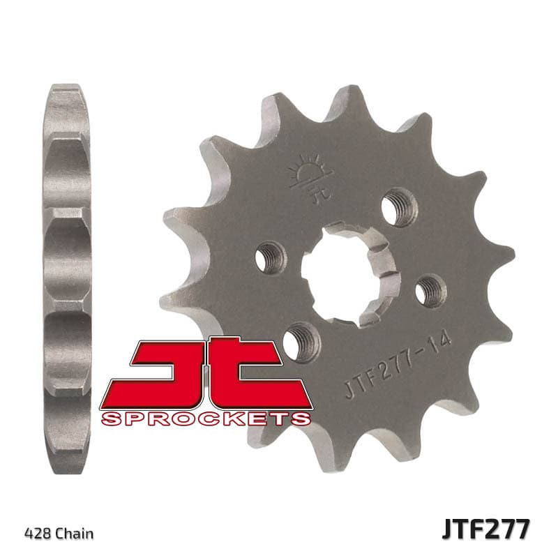 Jt Sprockets Steel Standard Front Sprocket - 428