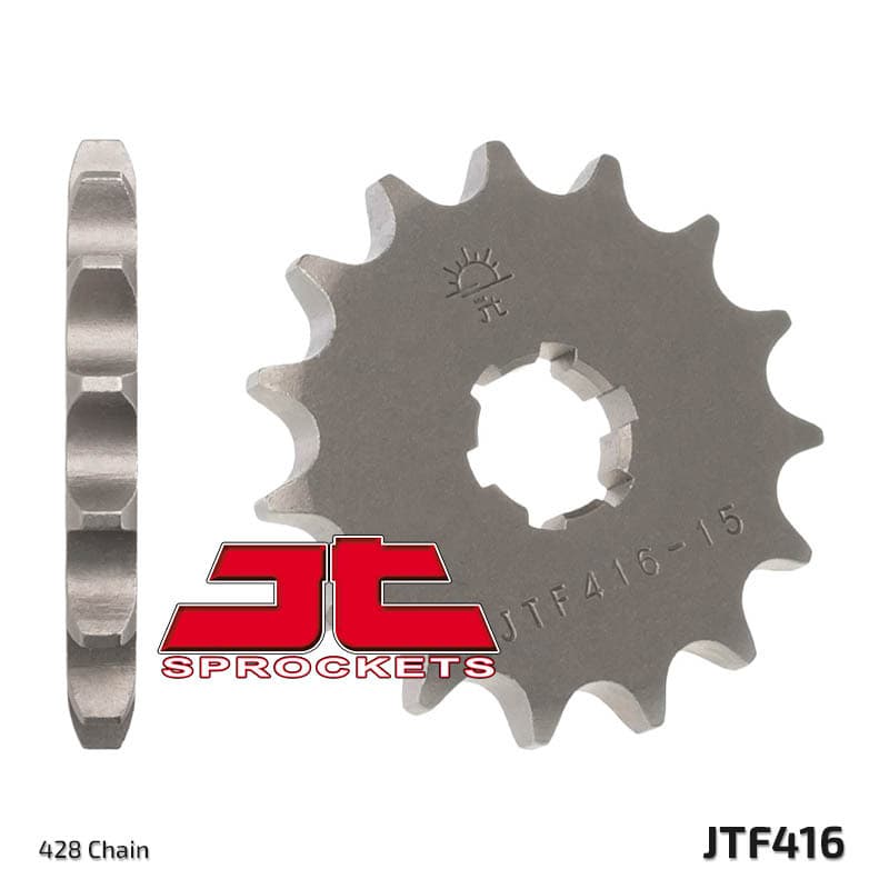 Jt Sprockets Steel Standard Front Sprocket - 428