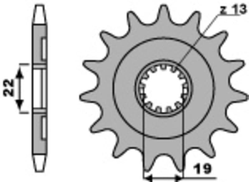 Pbr Steel Standard Front Sprocket - 520