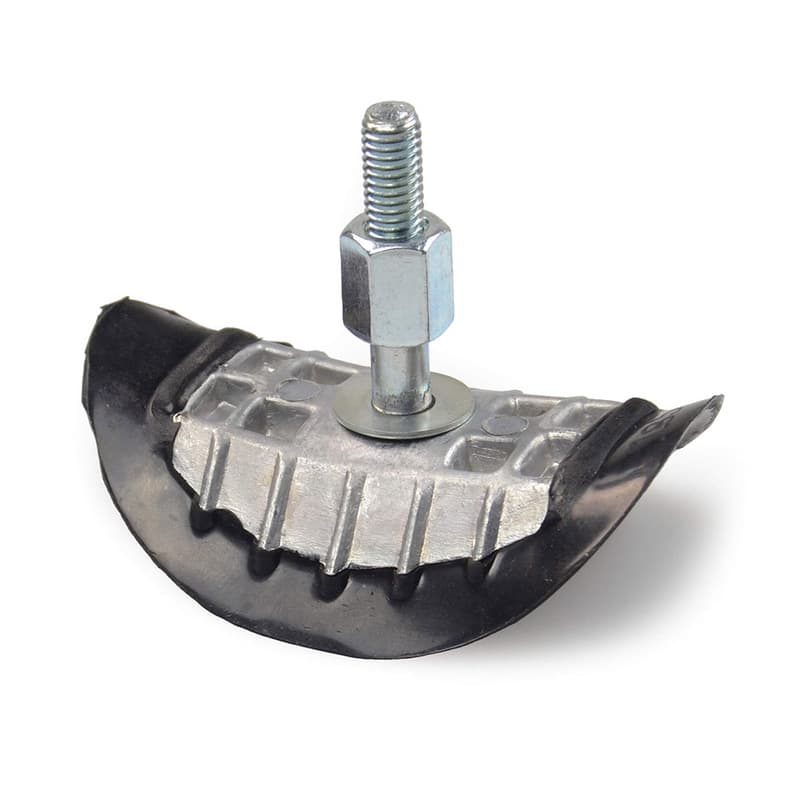 Tecnium Aluminium en Rubber Achter Velgklem - 2,5"