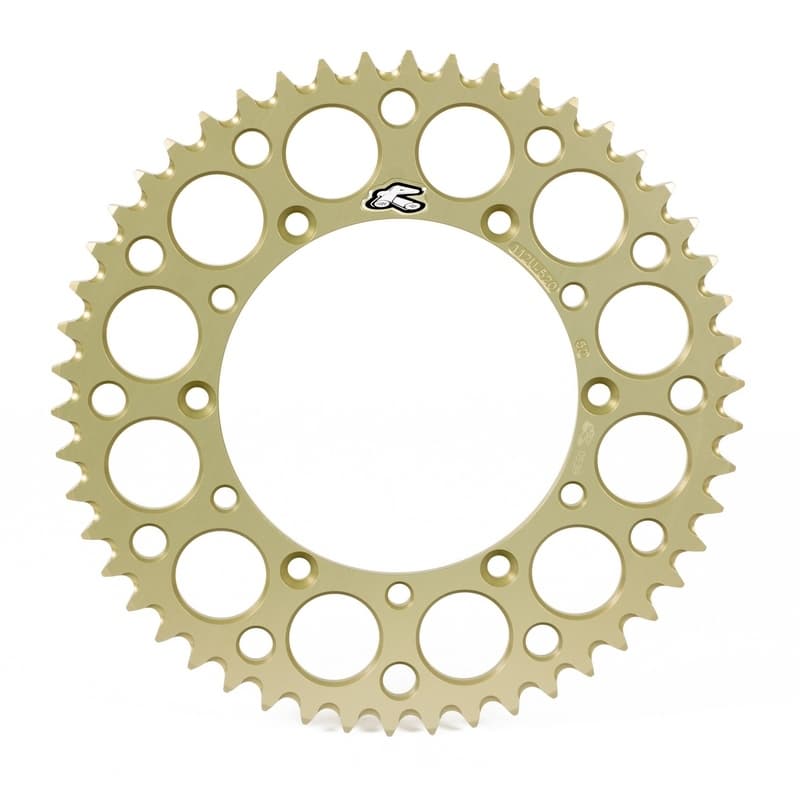 Renthal Alu Rear Sprocket Self Cleaning - 520