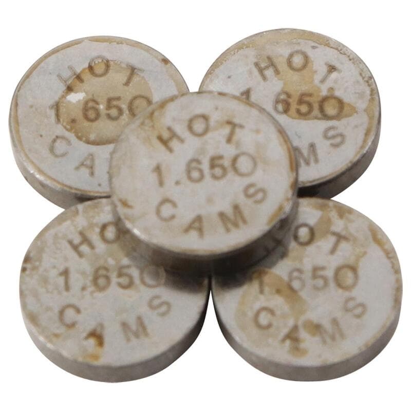 Hot Cams Valve Shims ø7,48x1,65mm - Set Of 5