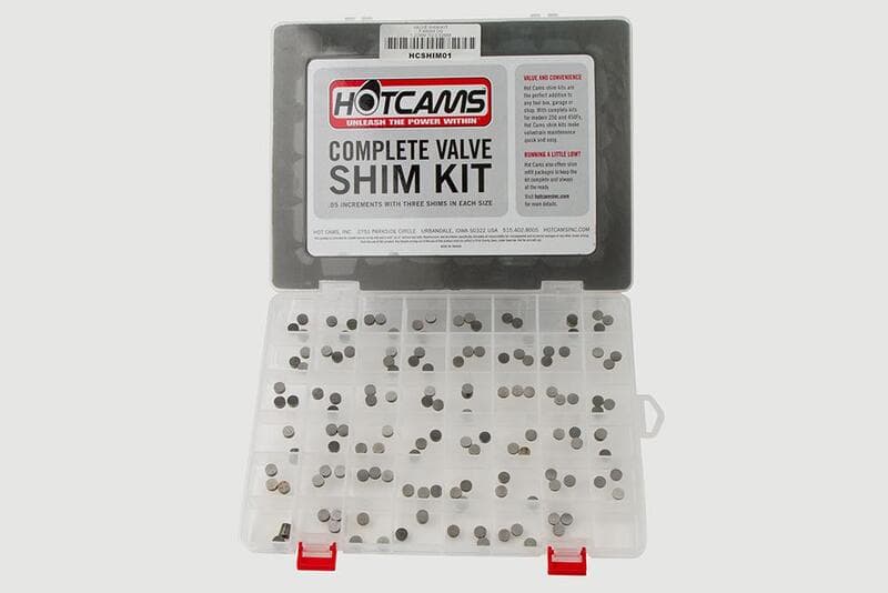Hot Cams Valve Shims Box ø7,48x1.20 To ø7,48x3.50mm (Each Size X3)
