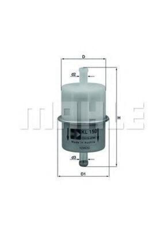 Jmp Fuel Filter ø8mm Moto Guzzi