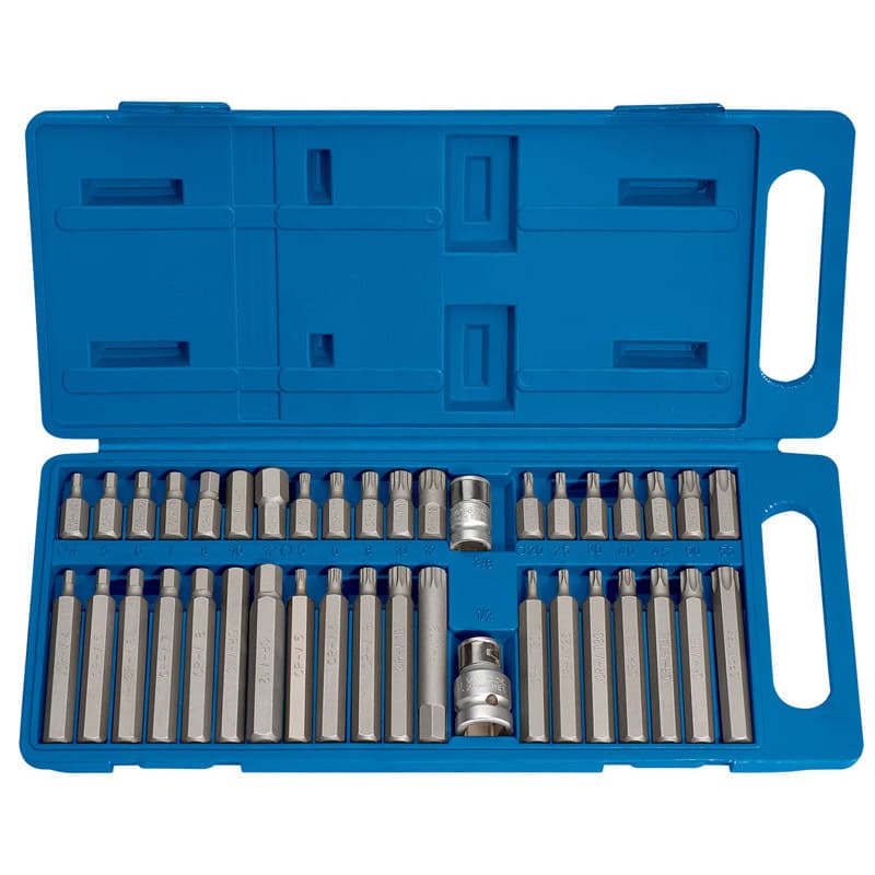 Draper Tx-Star®, Spline (Xzn), Chc Bits Set Plastic Case 40 Pieces