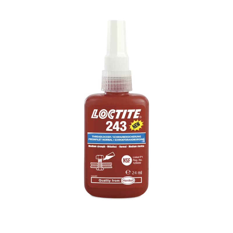 Loctite 243 Medium Strength - 24ml Bottle