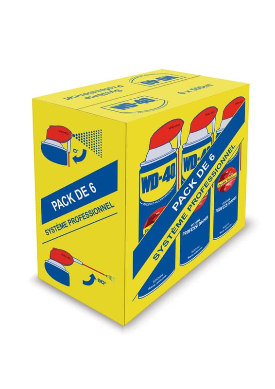 WD-40 Pro System Sprays 6x500ml