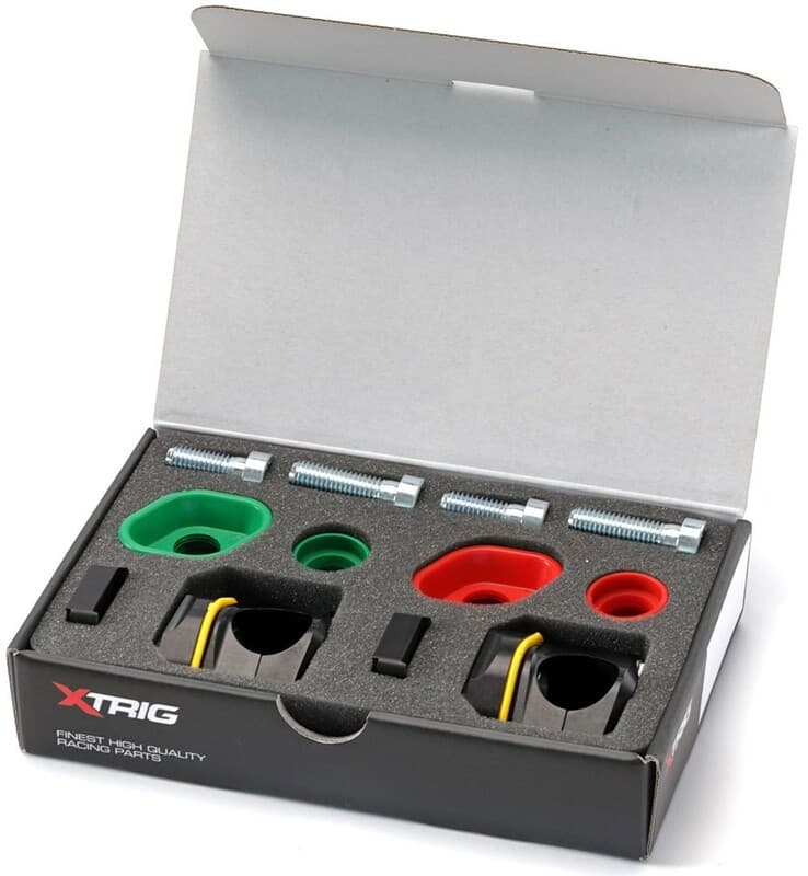 Xtrig Phds Flexfix Bar Mounts M12 ø28,6mm - Compatible With Xtrig Triple Clamps Only