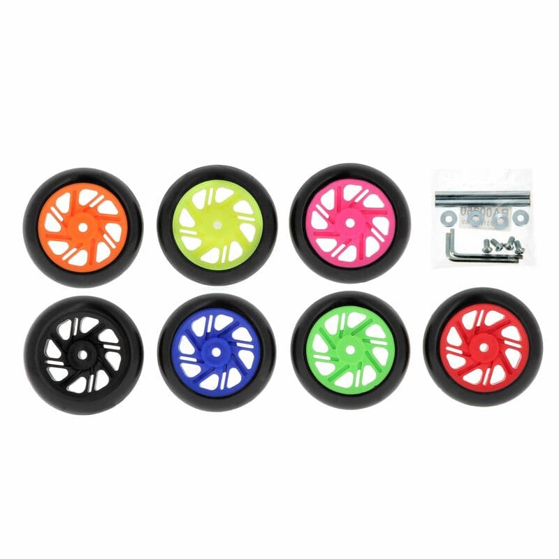 Vector Wielen ø 110 Mm voor Universeel en Single-Sided Stands - Blauw (4 Pcs.)